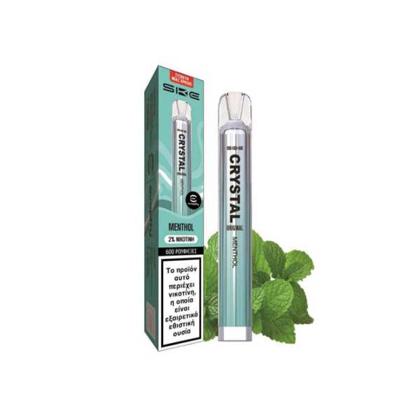 CRYSTAL MENTHOL  2% - 600 PUFFS*10Τ