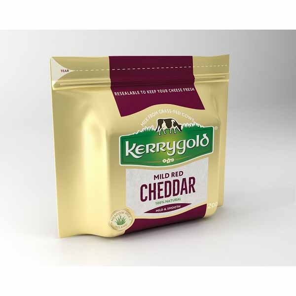 KERRYGOLD CHEDDAR ΚΟΜΜΑΤΙ 200GR*12Τ (Σ1)