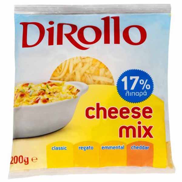 DIROLLO ΜΙΞ ΤΡΙΜΜΕΝΟ 200GR*12Τ (Σ5)
