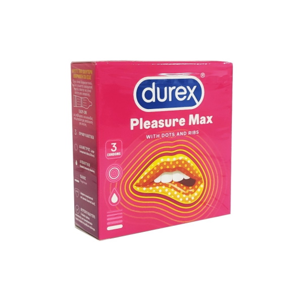 ΠΡΟΦΥΛΑΚΤΙΚΑ DUREX PLEASURE MAX*12Τ