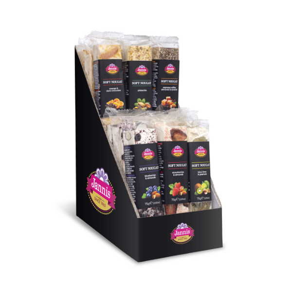 ΜΑΝΤΟΛΑΤΟ ΣΤΑΝΤ (DELUXE) SOFT NOUGAT 75GR*18T