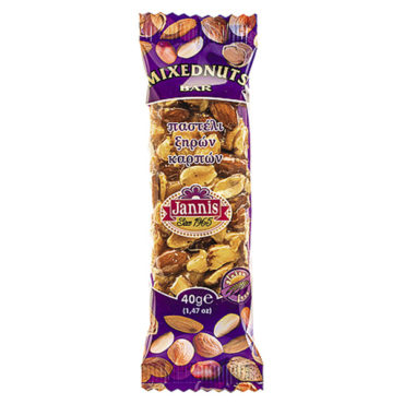 ΠΑΣΤΕΛΙ JANNIS MIXEDNUTS 40GR*10T