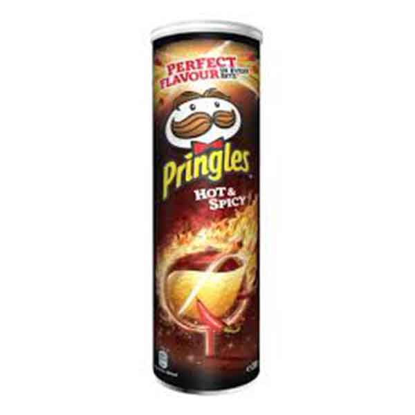 PRINGLES HOT SPICY 19T*165GR