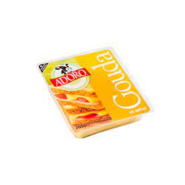 ADORO GOUDA ΦΕΤΕΣ 200ΓΡ*12Τ(Σ1)