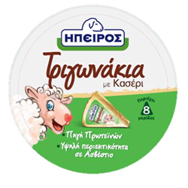 ΗΠΕΙΡΟΣ ΤΡΙΓΩΝΑΚΙΑ ΜΕ ΛΕΒΕΤΙ 140ΓΡ*12Τ(Σ2)