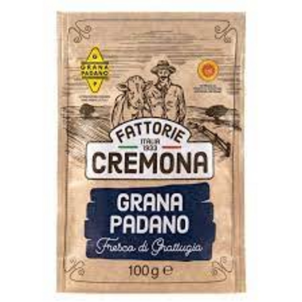 GRANA PADANO CREMONA ΤΡΙΜΜΕΝΟ (ΠΟΥΔΡΑ)100ΓΡ*15Τ