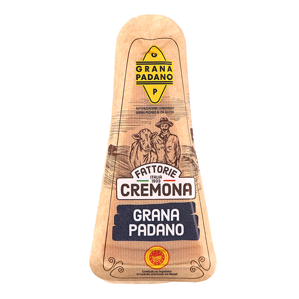 GRANA PADANO CREMONA ΠΑΡΜΕΖΑΝΑ (ΣΦΗΝΑ)200ΓΡ*12Τ
