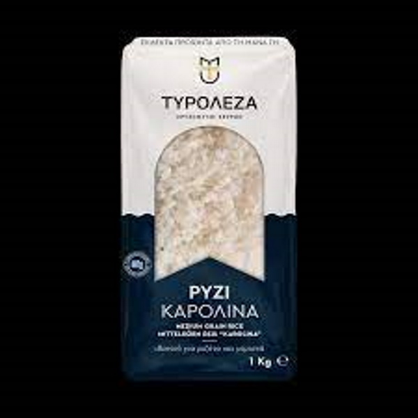 ΤΥΡΟΛΕΖΑ ΡΥΖΙ ΚΑΡΟΛΙΝΑ 1ΚΙΛ*10ΤΕΜ ΕΛΛΗΝ
