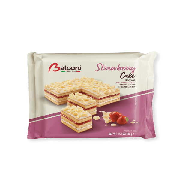 BALCONI ΚΕΙΚ ΦΡΑΟΥΛΑ 400ΓΡ *6Τ