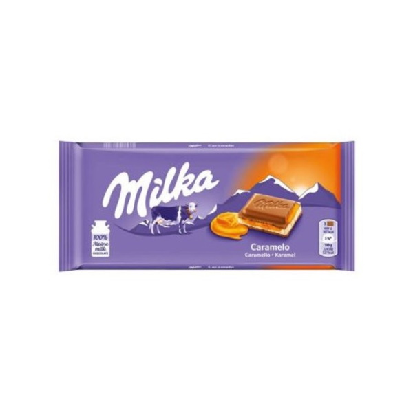 MILKA CARAMEL-CREME 100ΓΡ*23TEM