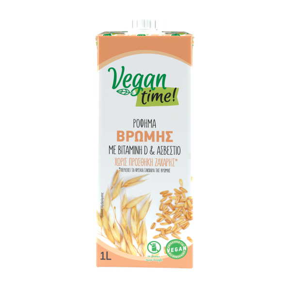 ΡΟΦΗΜΑ ΒΡΩΜΗΣ  ΧΩΡ.ΖΑΧΑΡΗ 1L*6Τ VEGAN TIME