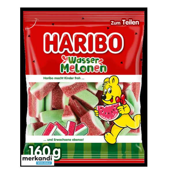 ΖΕΛΕ HARIBO ΚΑΡΠΟΥΖΙ 160GR*32ΤΕΜ