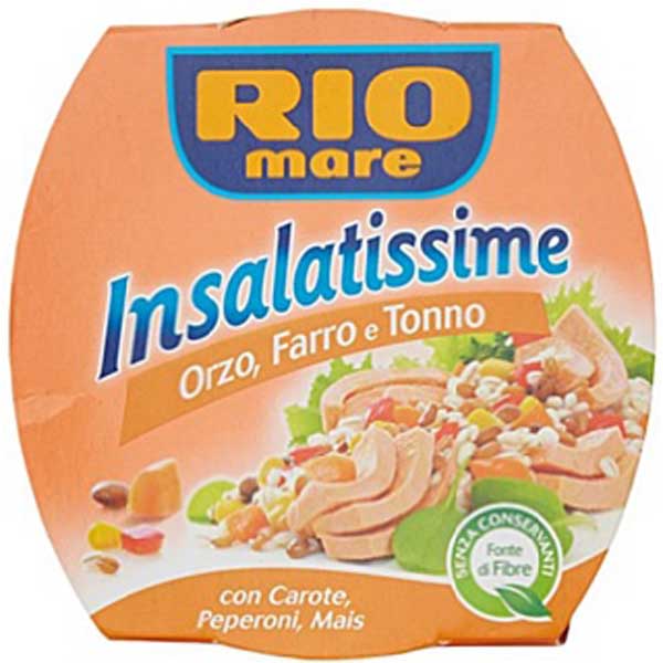 RIO MARE INSALATISSIME ORZO/FARRO 160G*36T