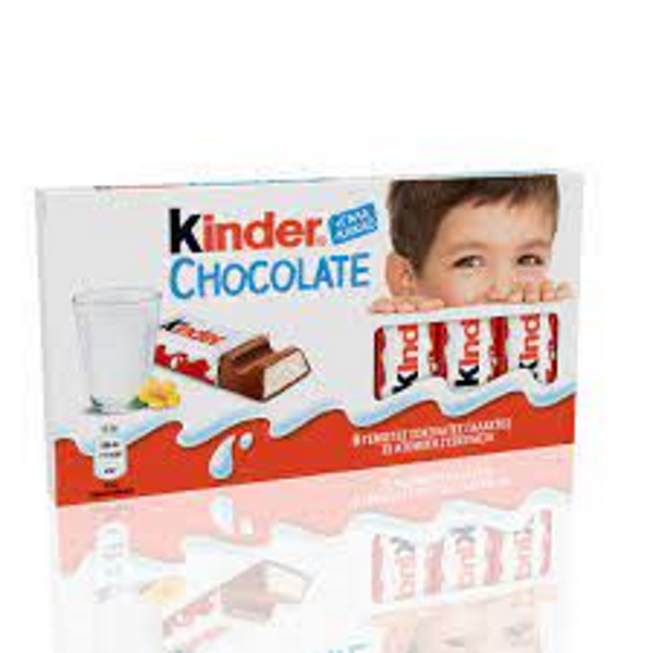 KINDER ΣΟΚΟΛΑΤΑ ΕΙΣ 10ΤΕΜ*100GR