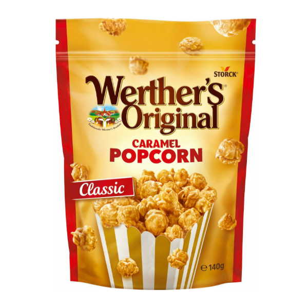 WERTHERS ORIG. POPCORN CARAMEL 140ΓΡ*12Τ