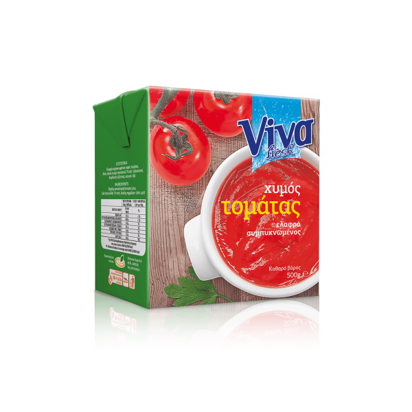 ΤΟΜΑΤΑ ΕΛΑΦΡΑ ΣΥΜΠ.PASSATA VIVA 500ΓΡ*12ΤΕΜ