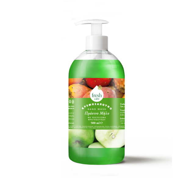 ΚΡΕΜΟΣΑΠΟΥΝΟ ΜΕ ΠΡΑΣΙΝΟΥ ΜΗΛΟΥ 500ML*12T FRESH CARE