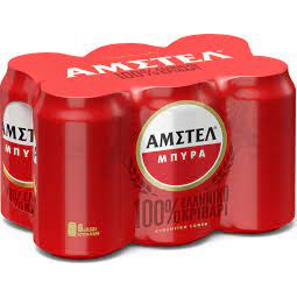 ΜΠΥΡΑ AMSTEL 330ML 4ΣΕΤ*6ΤΕΜ 5+1 ΔΩΡΟ
