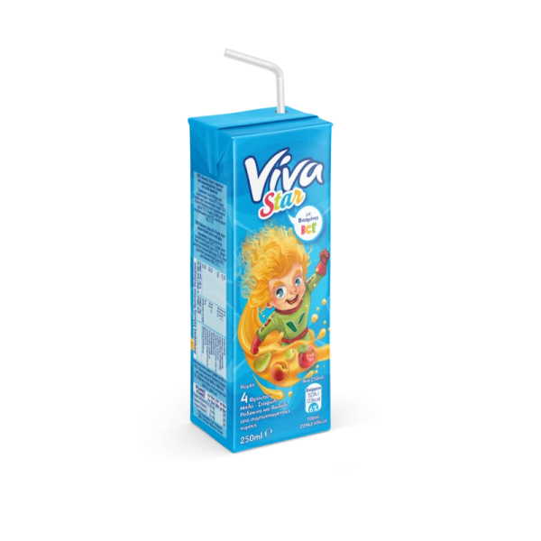 ΧΥΜΟΣ VIVA Φ/Χ ΑΓΟΡΙ 250ML*27Τ(ΑΧΛ.ΜΗΛ.ΡΟΔ.)