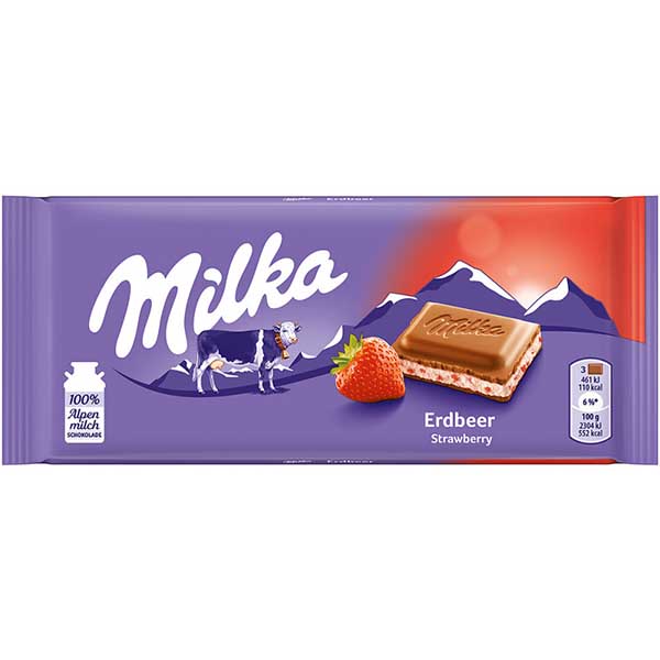 MILKA ΦΡΑΟΥΛΑ-ΓΙΑΟΥΡΤΙ 100GR*22TEM
