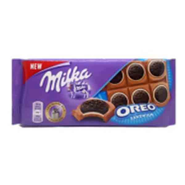 MILKA OREO SANDWICH 92GR*16ΤΕΜ
