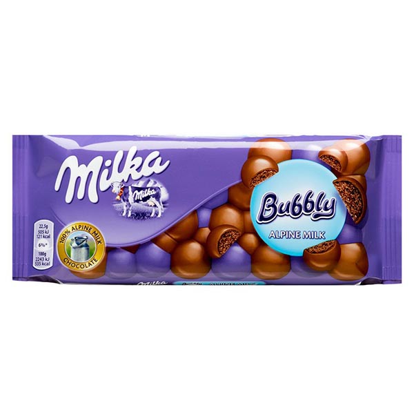MILKA BUBBLY ΚΑΚΑΟ 90ΓΡ*14Τ
