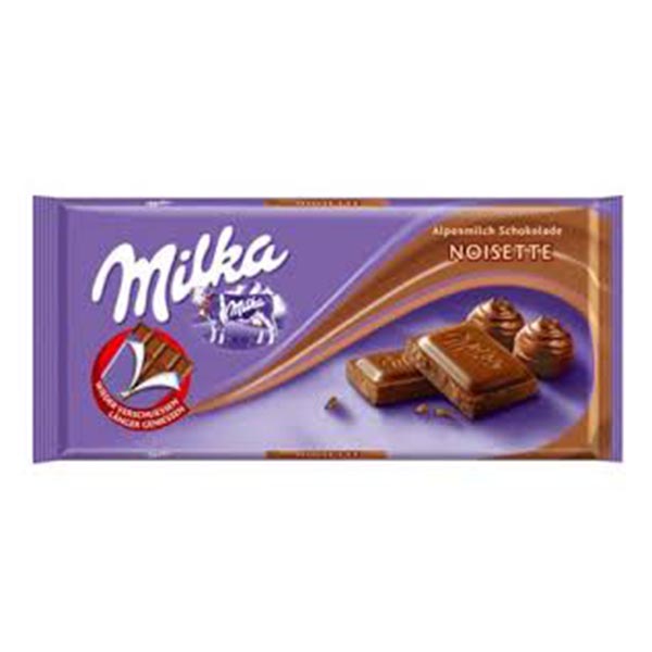 MILKA NOISETTE 100GR*23TEM