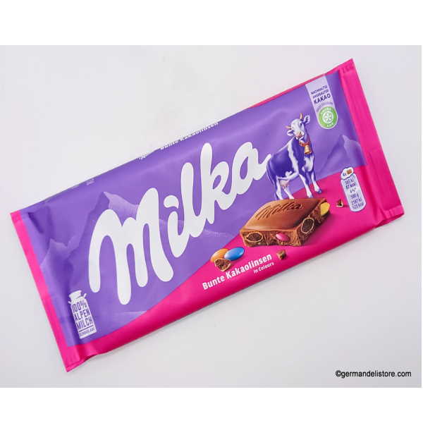 MILKA CACAO LENSES 100GX22