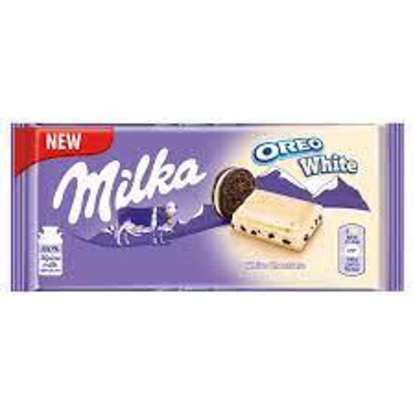 MILKA OREO WHITE 100GR*22TEM