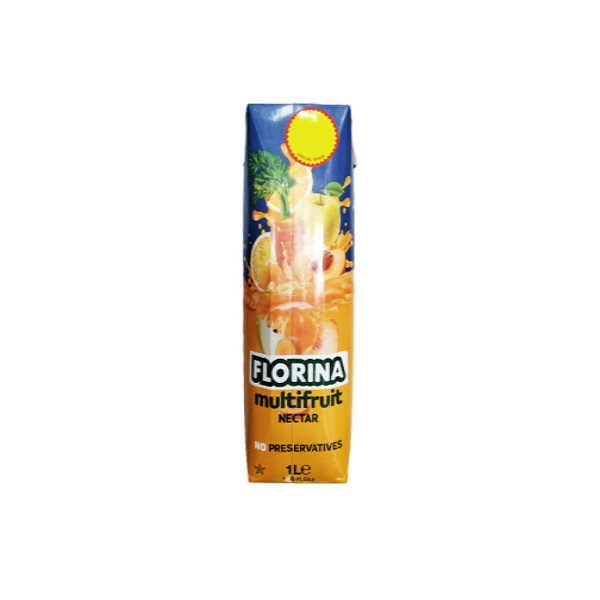 FLORINA ΧΥΜΟΣ MULTIFRUIT  ΝΕΚΤΑΡ 1L*12Τ