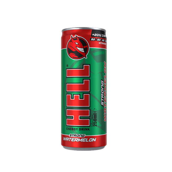 HELL WATERMELON 250ML*24T