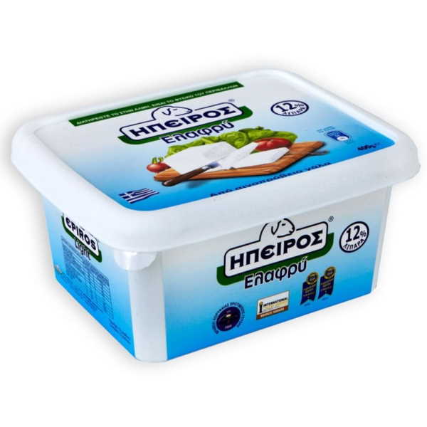ΗΠΕΙΡΟΣ ΕΛΑΦΡΥ ΦΕΤΑ ΣΕ ΑΛΜΗ 400GR*12Τ(Κ3)