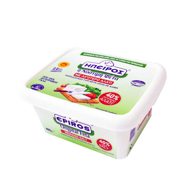 ΗΠΕΙΡΟΣ ΦΕΤΑ ΛΙΓΟΤ. ΑΛΑΤΙ -40% ΣΕ ΑΛΜΗ 400GR*12Τ (Κ3)