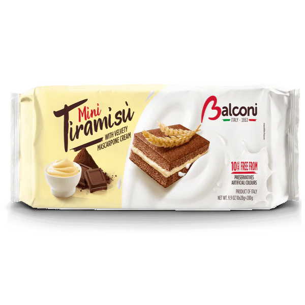 BALCONI ΜΠΑΡΕΣ ΚΕΙΚ ΤΙΡΑΜΙΣΟΥ DIS 10T  300ΓΡ