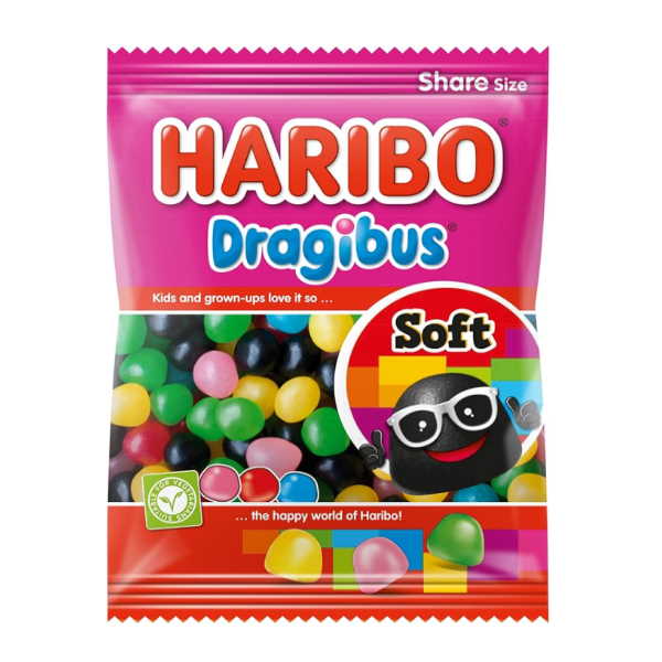 ΖΕΛΕ HARIBO DRAGIBUS 180G*32T