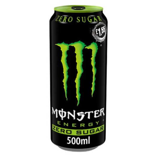 MONSTER ZERO ΠΡΑΣΙΝΟ ENERGY 500ML*24T