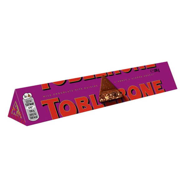 TOBLERONΕ ΜΕ ΦΡΟΥΤΑ ΚΑΙ ΞΗΡΟΥΣ ΚΑΡΠΟΥΣ 20ΤΕΜ*100GR