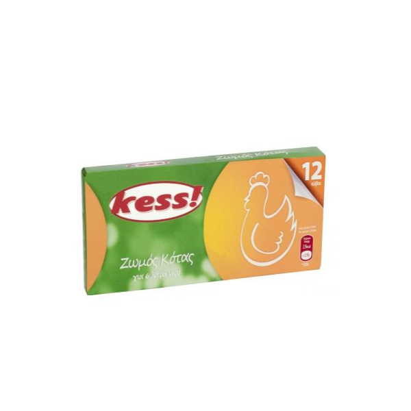 KESS ΖΩΜΟΣ ΚΟΤΑΣ ΚΥΒΟΙ  120ΓΡ *12Τ