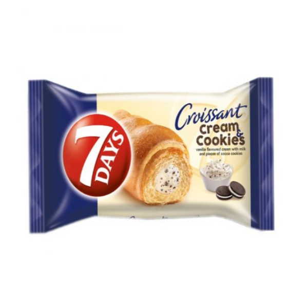 7D ΚΡΟΥΑΣΑΝ CREAM COOKIES  92ΓΡ *20Τ