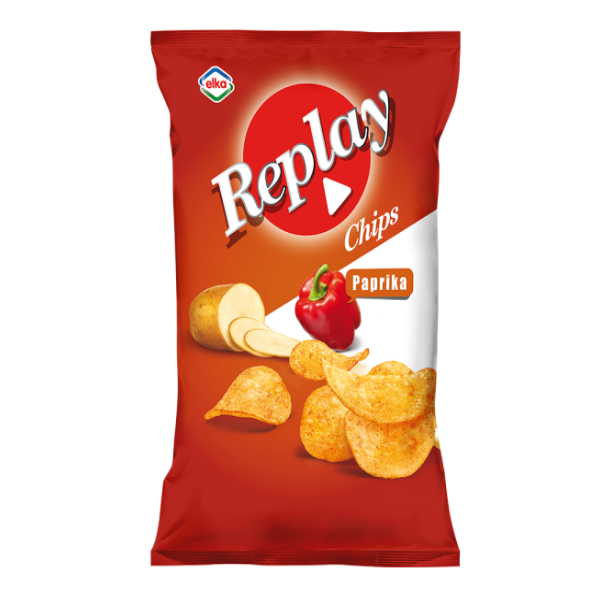 REPLAY ΠΑΤΑΤΑΚΙΑ ΜΕ ΠΑΠΡΙΚΑ 125ΓΡ*16Τ