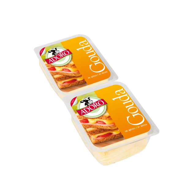 ADORO GOUDA ΦΕΤΕΣ 10ΤΕΜ/2X500GR(Κ0)