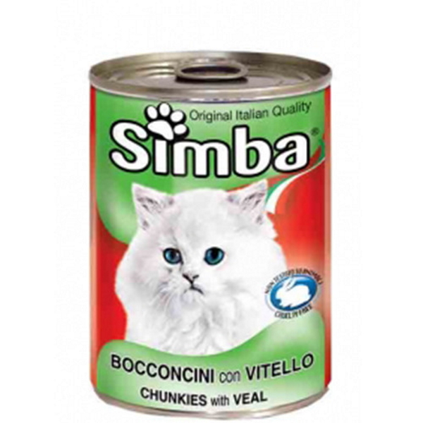 SIMBA ΓΑΤΟΤΡΟΦΗ ΜΟΣΧΑΡΙ 415ΓΡ*24Τ CON MANZO