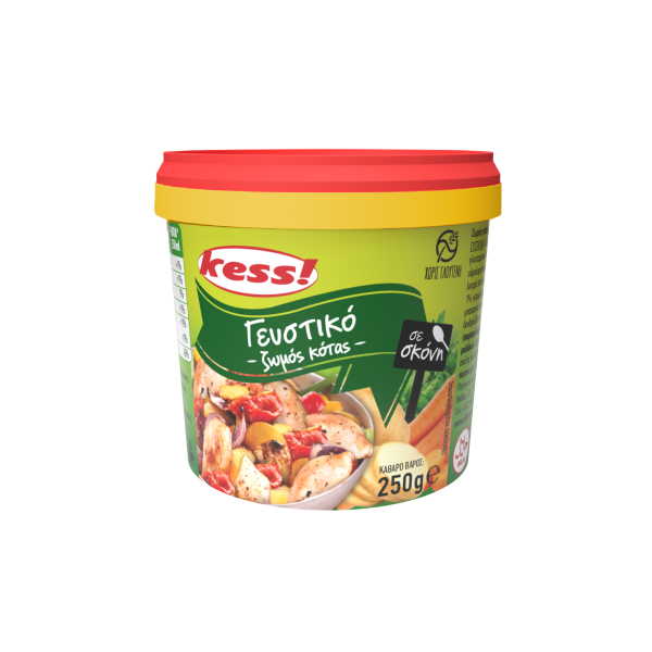 KESS ΖΩΜΟΣ ΚΟΤΑΣ ΣΕ ΣΚΟΝΗ  250ΓΡ *12Τ