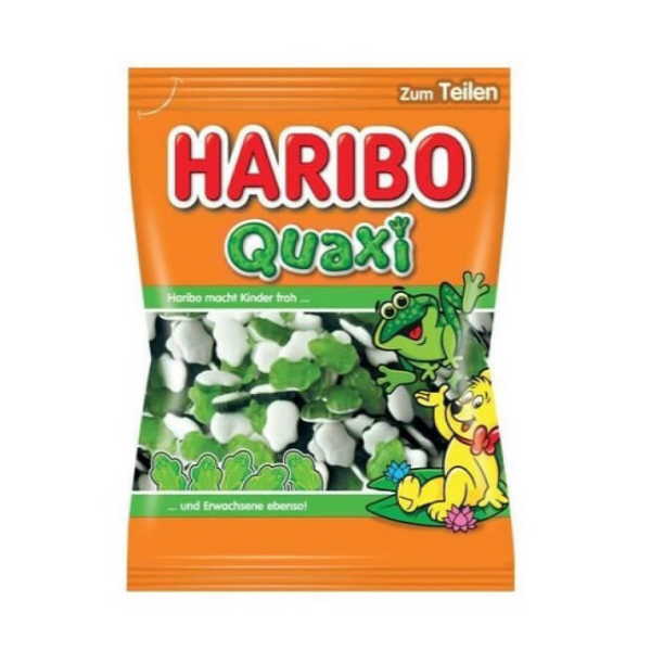 ΖΕΛΕ HARIBO 175ΓΡ ΒΑΤΡΑΧΑΚΙ (QUAXI)*40Τ