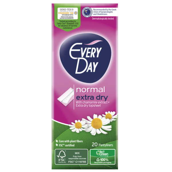 ΣΕΡΒΙΕΤΑΚΙ EVERYDAY NORNAL EXTRA DRY (20ΤΕ/DIS) 100GR*24Τ
