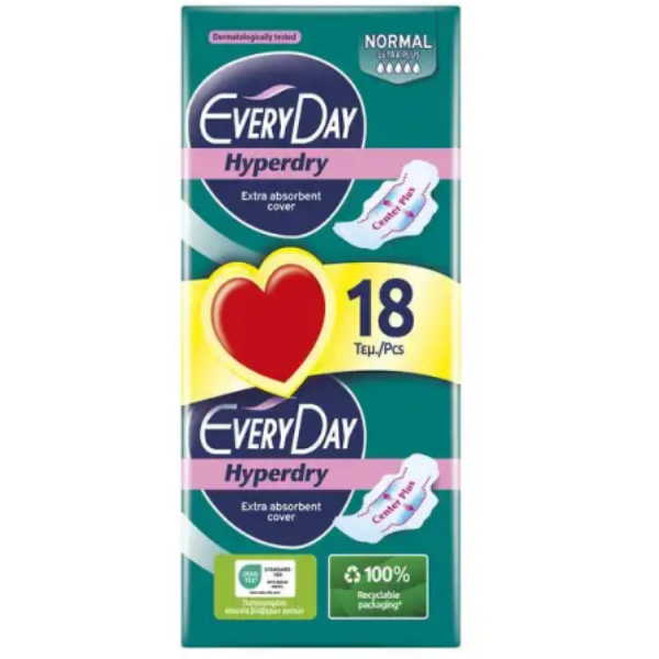 ΣΕΡΒΙΕΤΑ EVERYDAY NORMAL (18ΤΕ/DIS) 200GR*24Τ