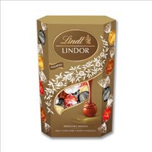 ΣΟΚΟΛΑΤΑΚΙ LINDT ΑΣΣΟΡΤΙ BALLS 200ΓΡ * 8Τ