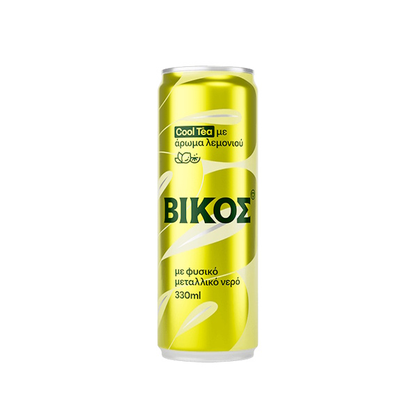 ΒΙΚΟΣ ΚΟΥΤΙ  ΤΣΑΙ ΛΕΜΟΝΙ  330ML*24Τ