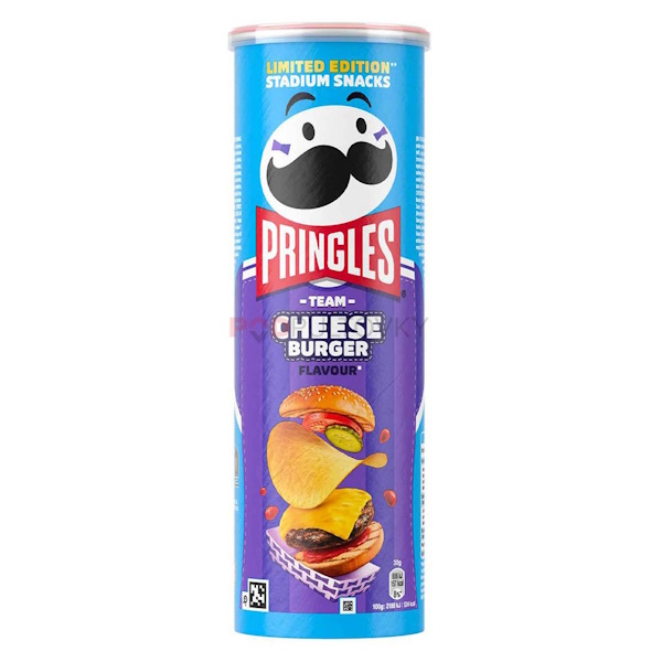 PRINGLES CHEESEBURGER 165GR*19TEM