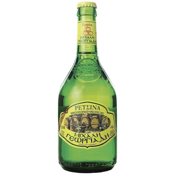 ΚΡΑΣΙ ΧΡΥΣΗ ΡΕΤΣΙΝΑ ΓΕΩΡΓΙΑΔΗ 500ML*18Τ